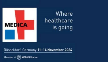 2024 Medica Dusseldorf Deutschland, 11. bis 14. November.